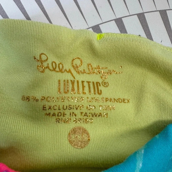 Lilly Pulitzer Weekender Cropped Legging Multi Dive In Size XXS‎ - Picture 5 of 6